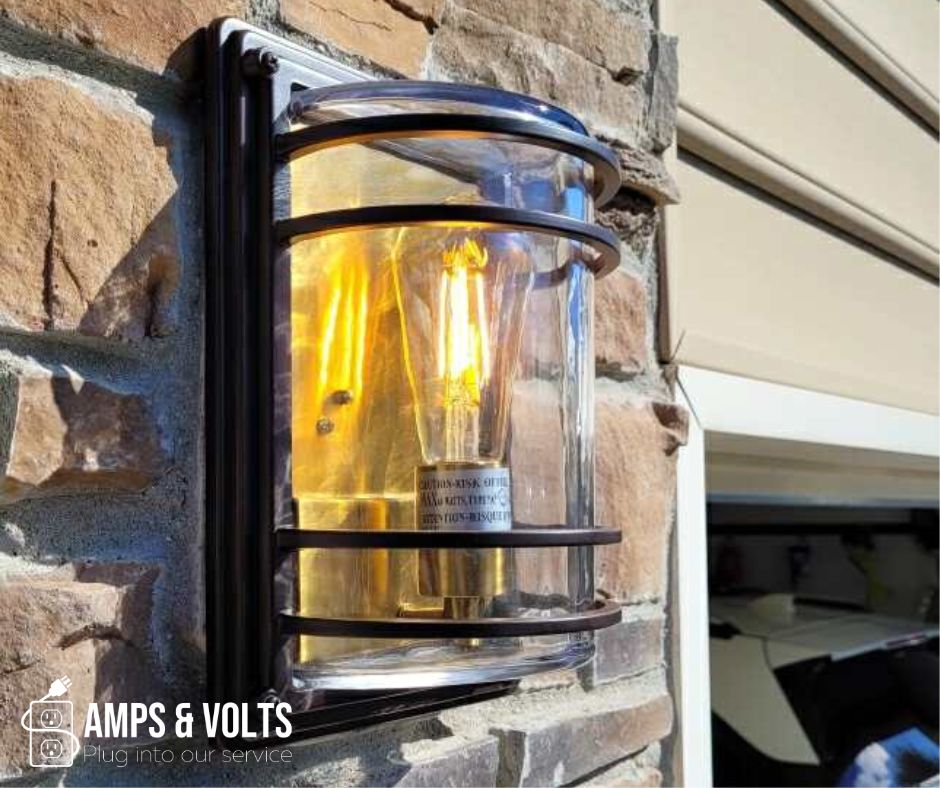 exterior home sconce